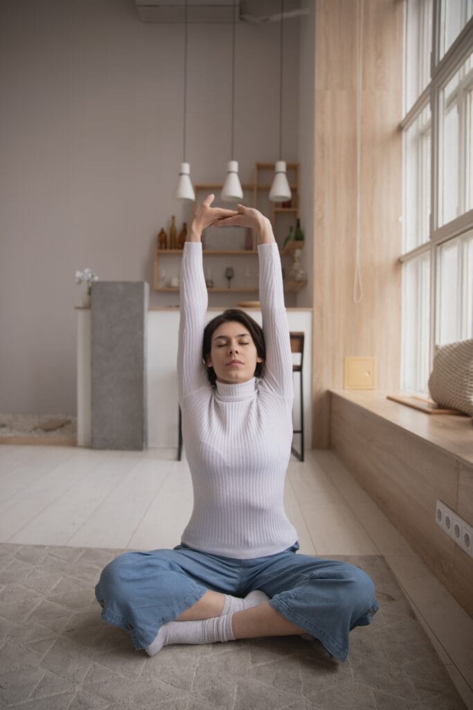 does stretching burn calories
