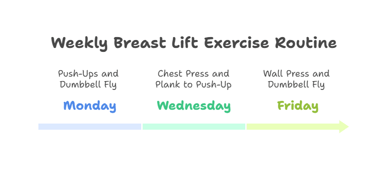 Breast Lift Exercises
