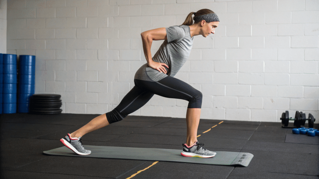 Stretching Calf Muscles