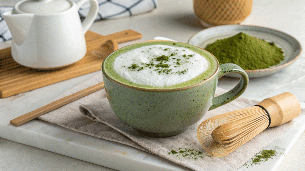Matcha Tea Latte Recipe
