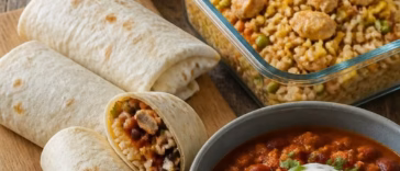 High-protein freezer meals