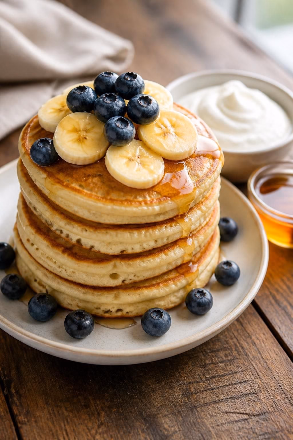 High-protein pancakes for weight loss