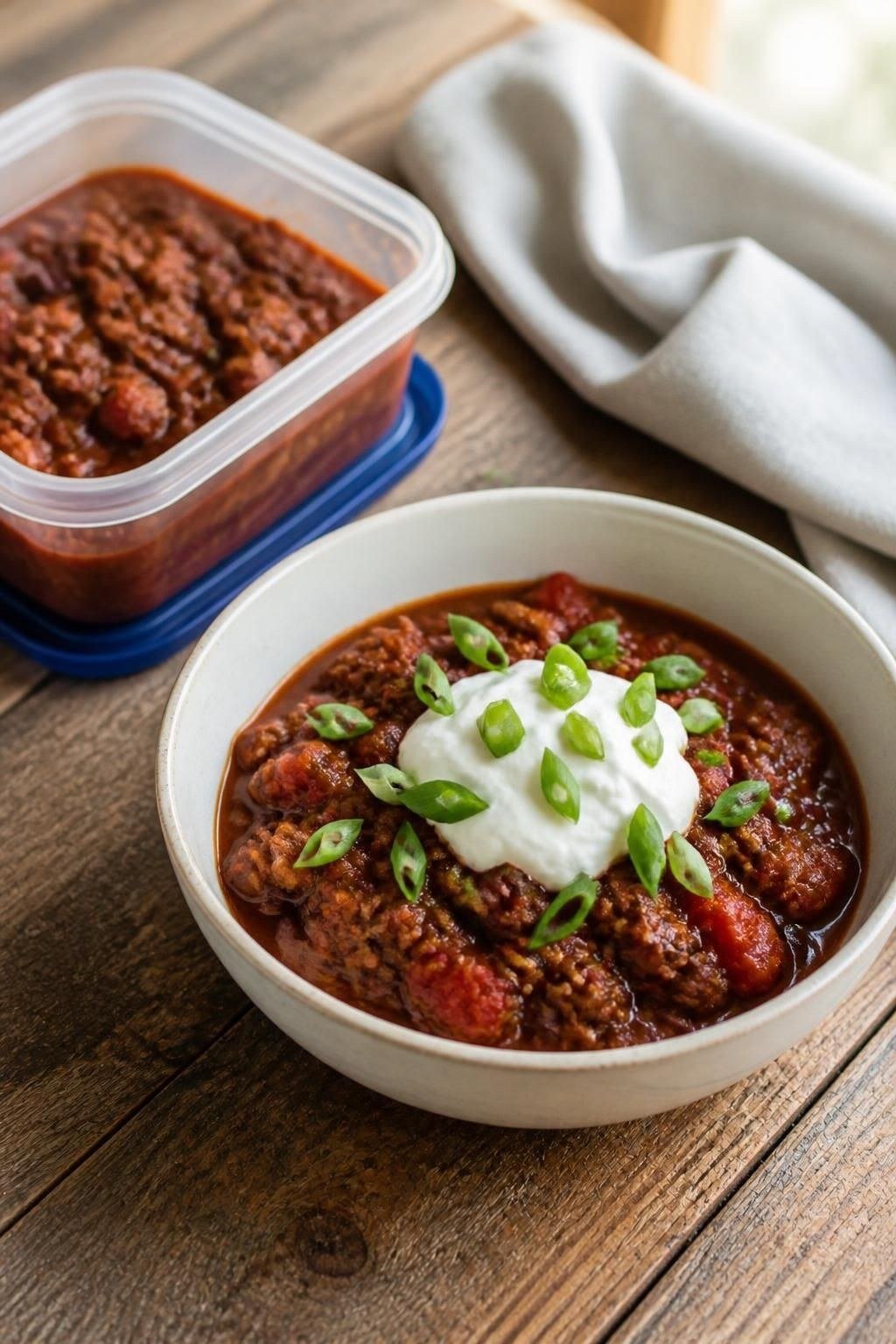 Lean Beef and Bean Chili